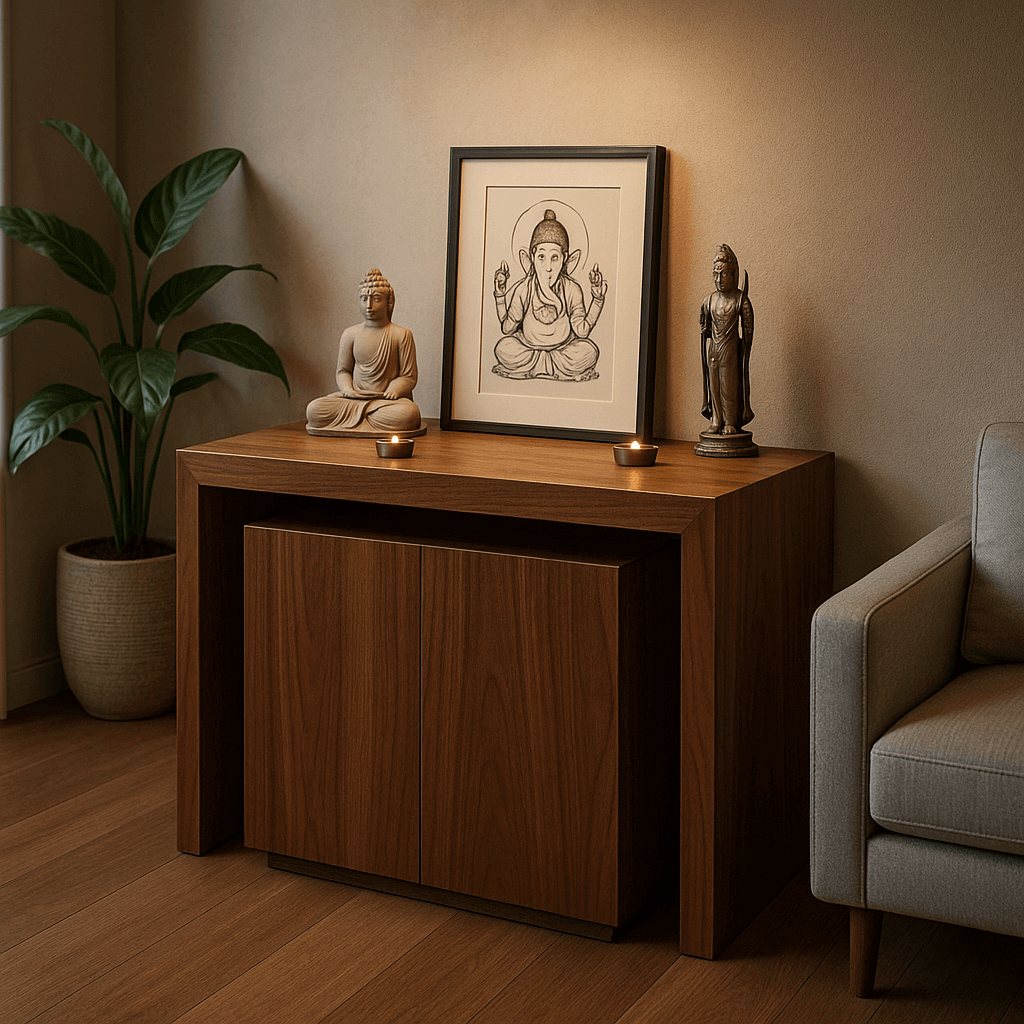 Modern Wood Altar